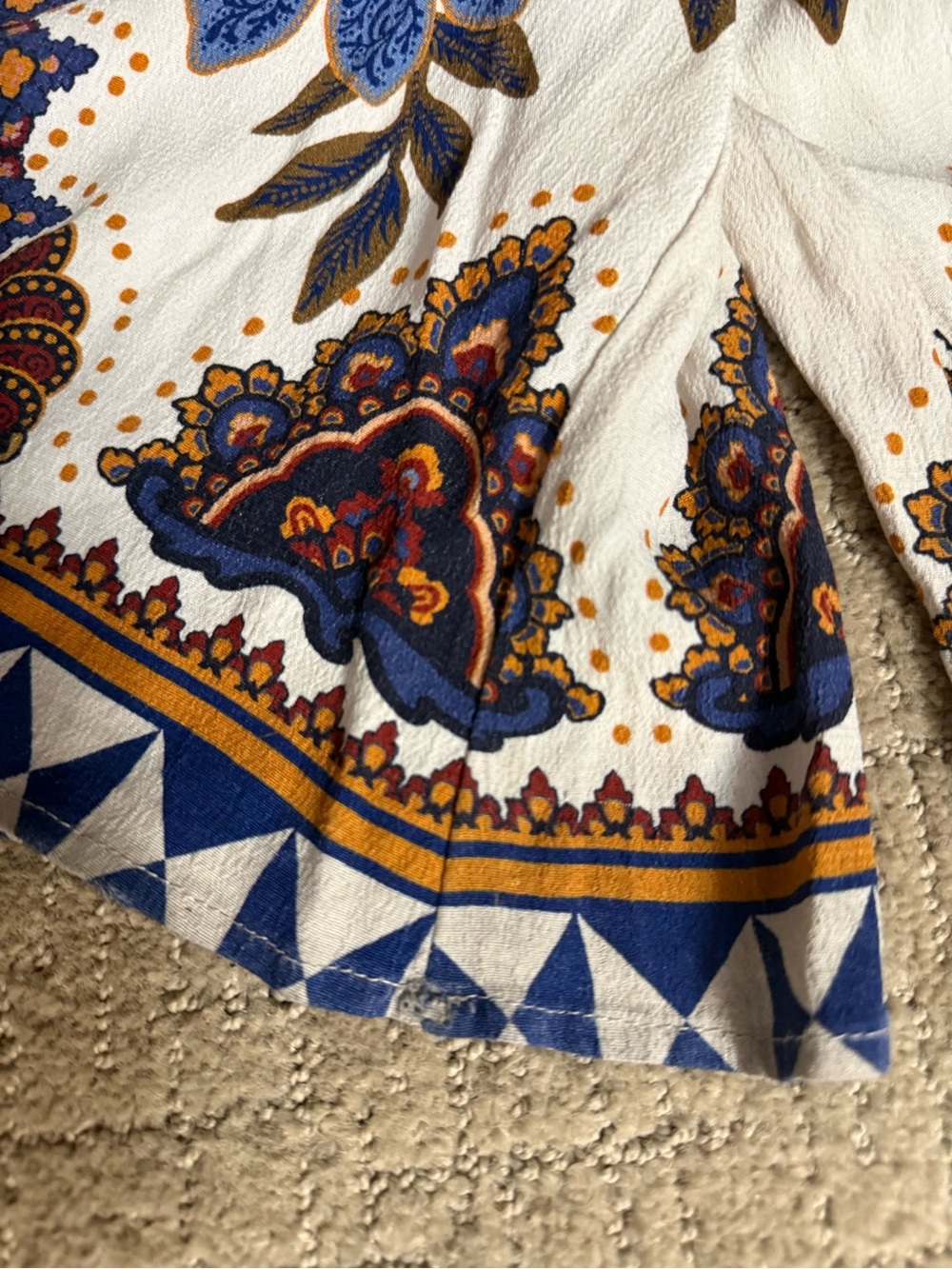 Farm Rio x Anthropologie Printed Wide-Leg Pants | Size XS - Picture 10 of 10